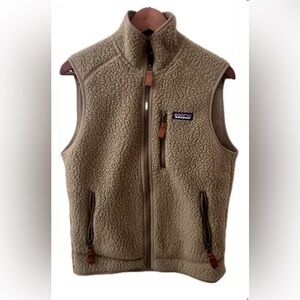 Patagonia retro pile fleece vest